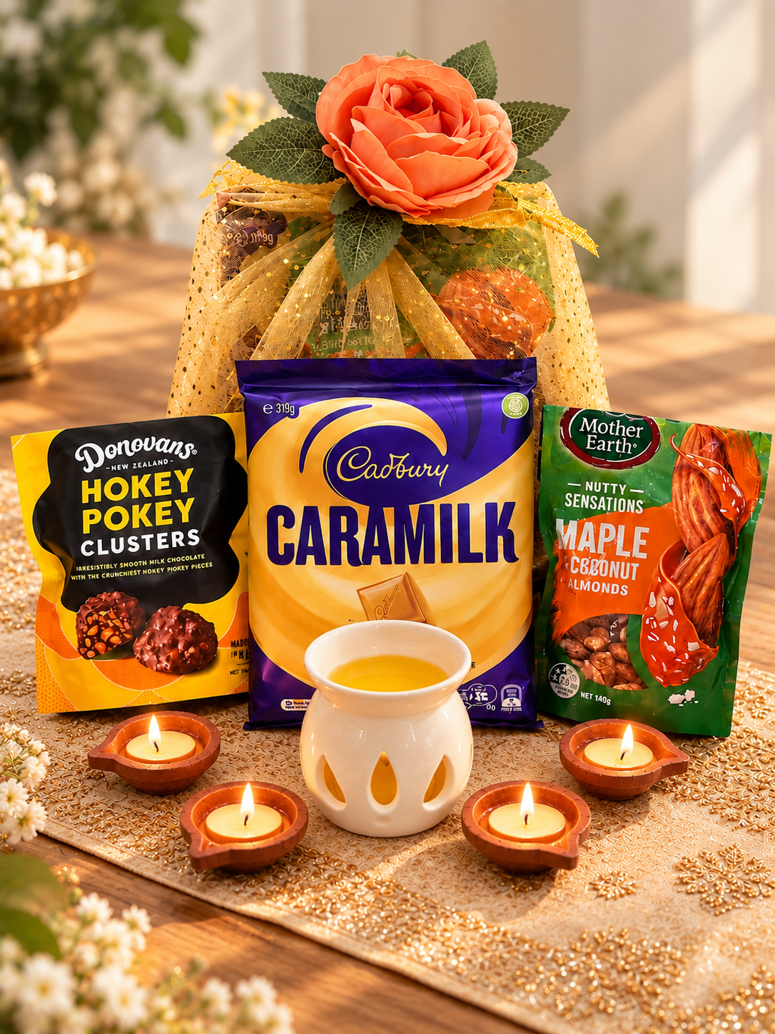 Golden Glow Diwali Gift Basket