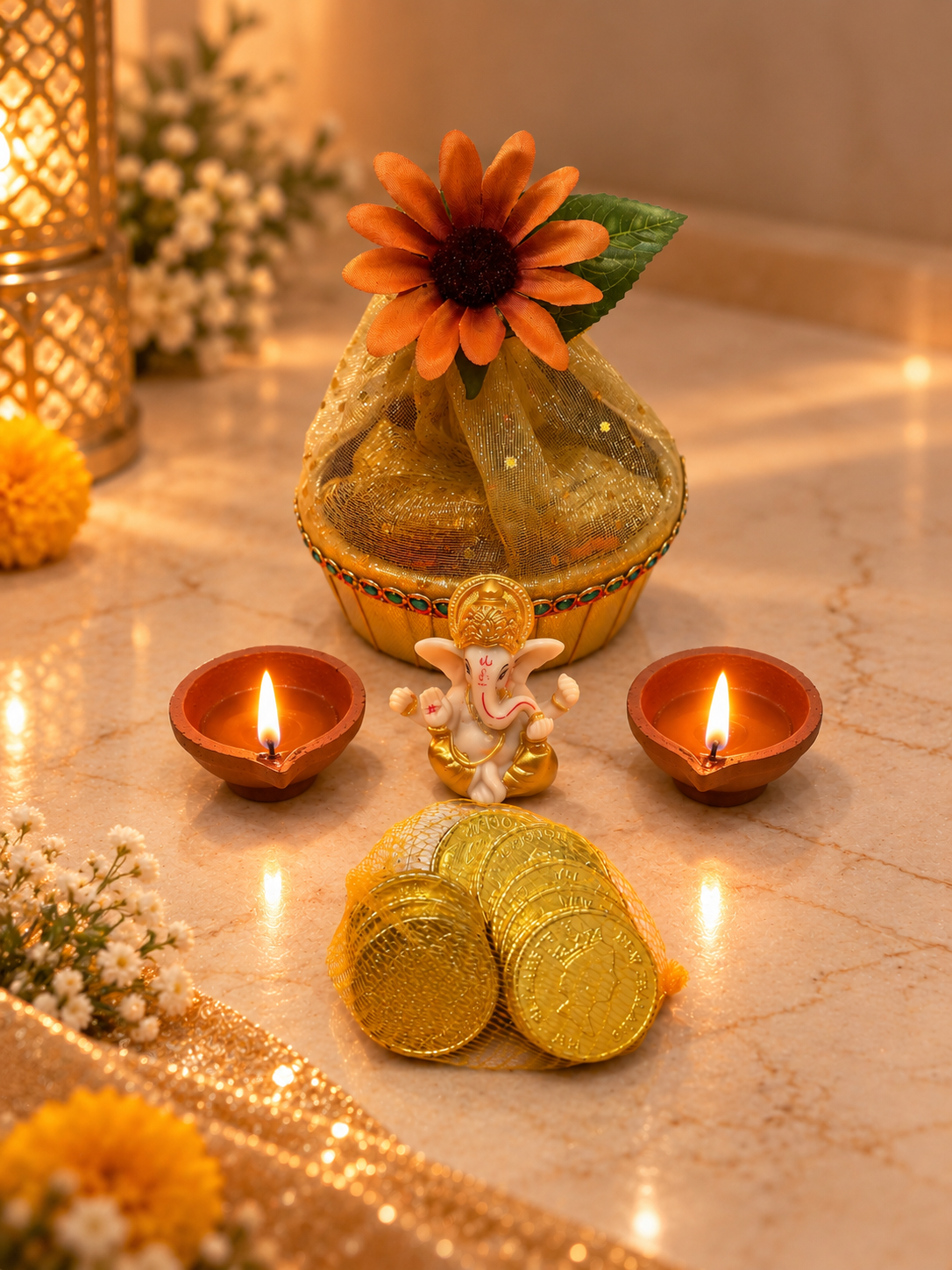 Ganesha Divine Blessings Gift Set - Small