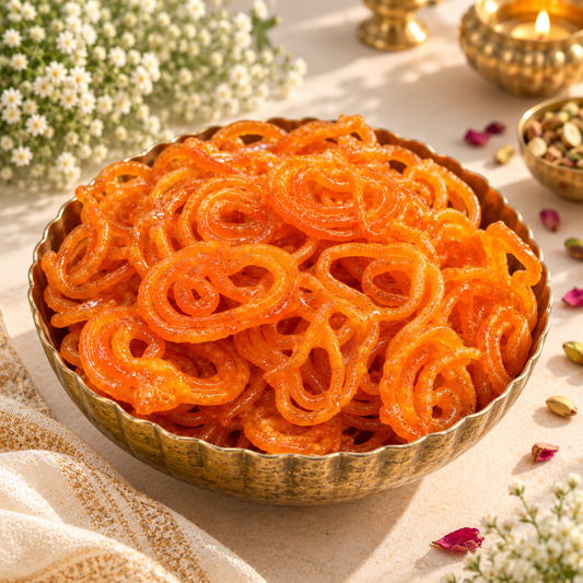 Traditional Indian Jalebi