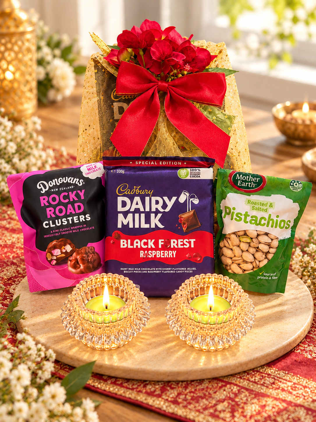 Festive Indulgence Gift Basket